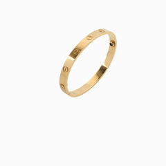 Cartier Love Bracelet Classic Yellow Gold Size 17