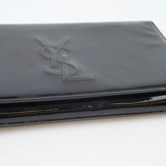 Saint Laurent Patent Clutch black