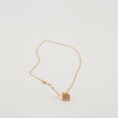 Hermès Kelly Amulette Necklace 18K Rose Gold
