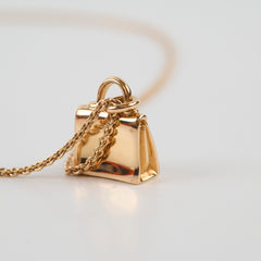Hermès Kelly Amulette Necklace 18K Rose Gold