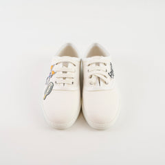 Hermes Innocent Sneakers Canvas White - Size 36.5