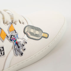 Hermes Innocent Sneakers Canvas White - Size 36.5