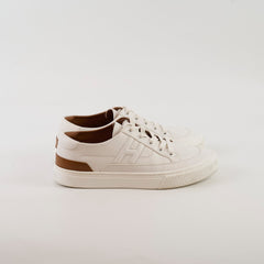 Hermes Deep Sneakers White - Size 36