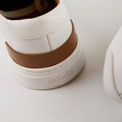 Hermes Deep Sneakers White - Size 36