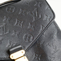 Louis Vuitton Pochette Metis Black Empreinte