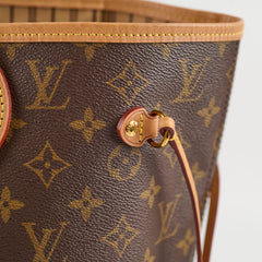 Louis Vuitton Neverfull MM Monogram with Pouch