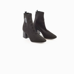 Hermes Jenna 60 Ankle Boots 36 Black
