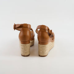Hermes Elda Espadrille 36 Tan