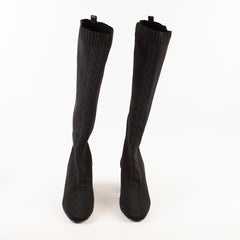 Hermes Fontaine 60 Boot 36.5 Black