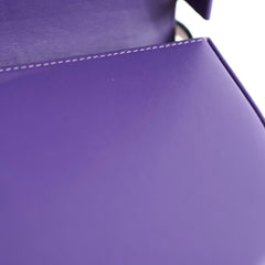 Loewe Purple Brown Heel Duo Bag