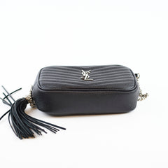 Saint Laurent Mini Lou Camera Bag Black