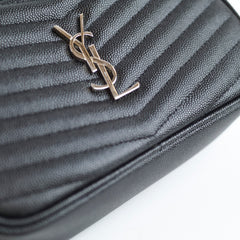 Saint Laurent Mini Lou Camera Bag Black