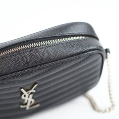 Saint Laurent Mini Lou Camera Bag Black