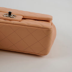 Chanel Rectangle Mini Peach Lambskin SHW 29 series