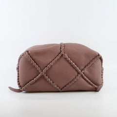 Bottega Veneta Cervo Leather Backpack Dusty Pink