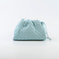 Bottega Veneta Mini Pouch Blue