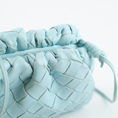 Bottega Veneta Mini Pouch Blue