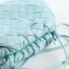 Bottega Veneta Mini Pouch Blue