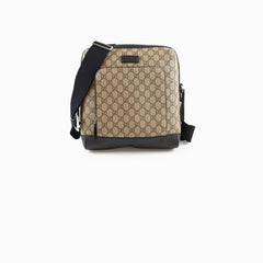 Gucci GG Supreme Messenger Bag Beige