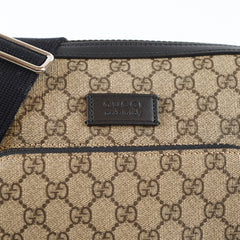 Gucci GG Supreme Messenger Bag Beige