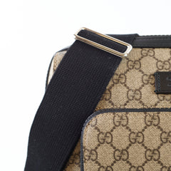 Gucci GG Supreme Messenger Bag Beige