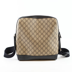 Gucci GG Supreme Messenger Bag Beige