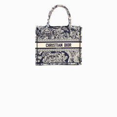Christian Dior Book Tote Small Canvas