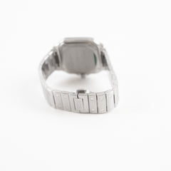 Cartier Santos Diamond Bezel Watch Automatic