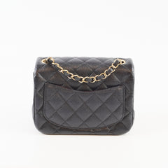 Chanel Mini Flap Square Caviar Black