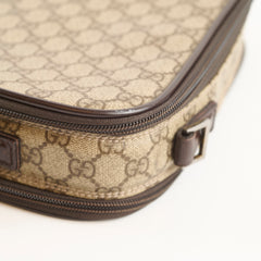 Gucci GG Surpreme Canvas Laptop Case Brown