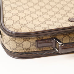 Gucci GG Surpreme Canvas Laptop Case Brown