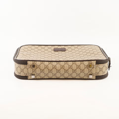 Gucci GG Surpreme Canvas Laptop Case Brown