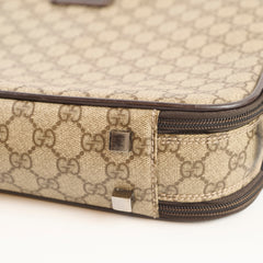 Gucci GG Surpreme Canvas Laptop Case Brown