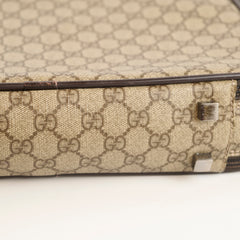 Gucci GG Surpreme Canvas Laptop Case Brown