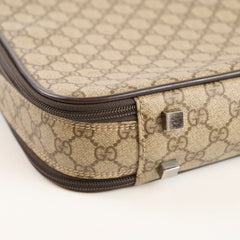 Gucci Gucci GG Surpreme Canvas Laptop Case Brown