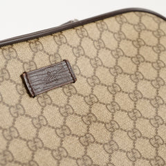 Gucci GG Surpreme Canvas Laptop Case Brown
