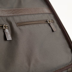 Gucci Gucci GG Surpreme Canvas Laptop Case Brown