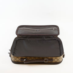 Gucci Gucci GG Surpreme Canvas Laptop Case Brown