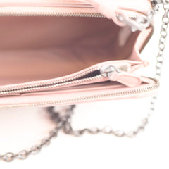 Bottega Veneta Intrecciato Double Zip Camera bag Dusty Pink