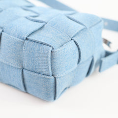 Bottega Veneta Denim Brick Cassette Light Blue