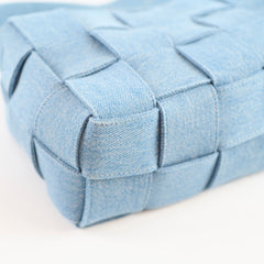 Bottega Veneta Denim Brick Cassette Light Blue