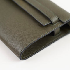 Hermes Kelly To Go Epsom Dark Green - Stamp Z