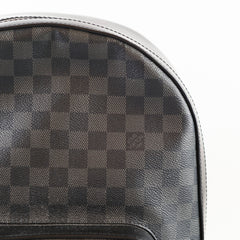 Louis Vuitton Josh Damier Graphite Black/Grey Canvas Zip Backpack