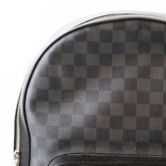 Louis Vuitton Josh Damier Graphite Black/Grey Canvas Zip Backpack