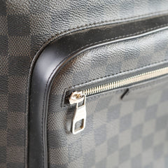 Louis Vuitton Josh Damier Graphite Black/Grey Canvas Zip Backpack