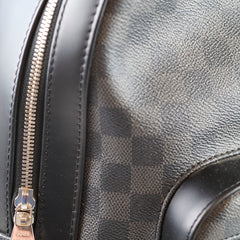 Louis Vuitton Josh Damier Graphite Black/Grey Canvas Zip Backpack