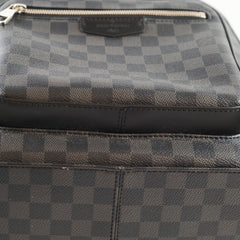 Louis Vuitton Josh Damier Graphite Black/Grey Canvas Zip Backpack