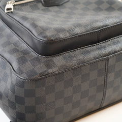 Louis Vuitton Josh Damier Graphite Black/Grey Canvas Zip Backpack