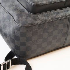 Louis Vuitton Josh Damier Graphite Black/Grey Canvas Zip Backpack