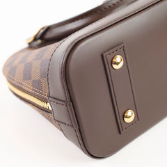 Louis Vuitton LV Alma BB Damier Ebene - Microchipped